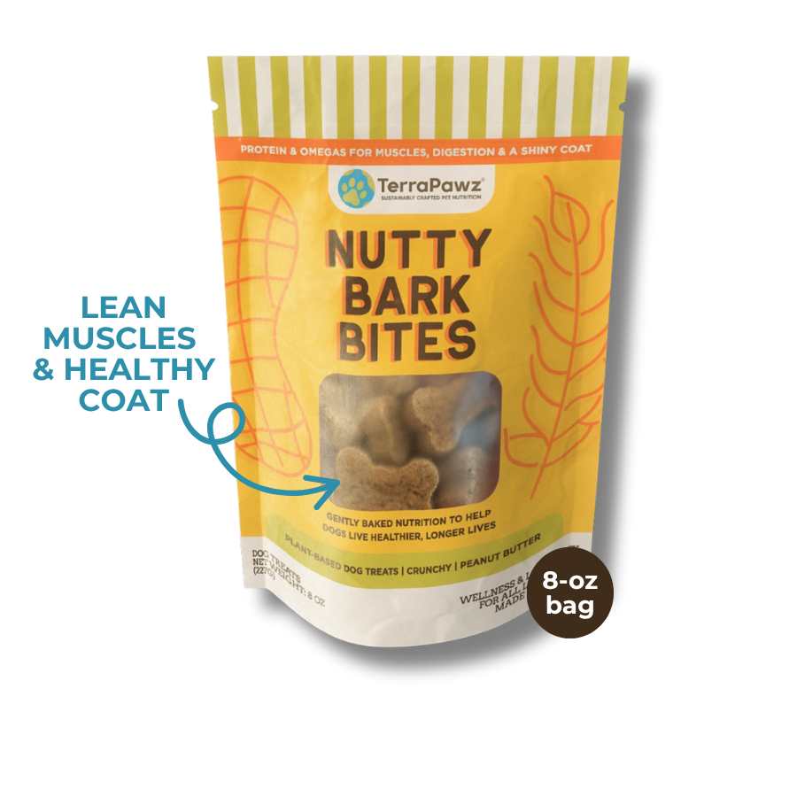 Nutty Bark Bites | Lean Muscles & Healthy Coat