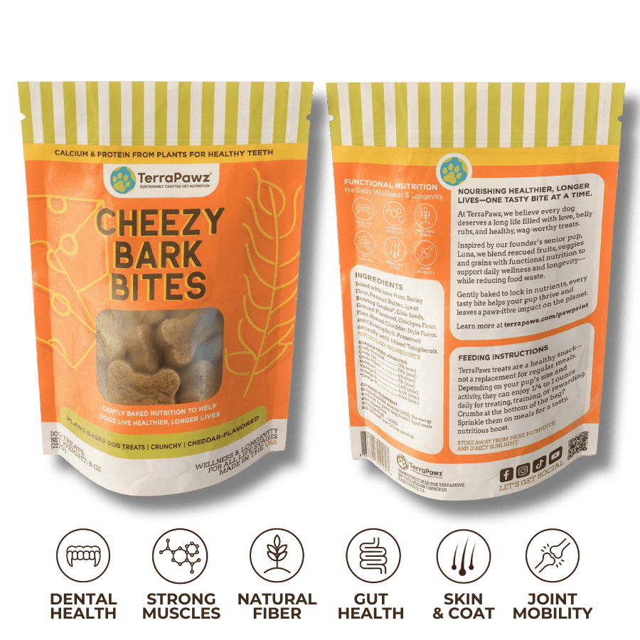 Cheezy Bark Bites 2 - Pack - TerraPawz