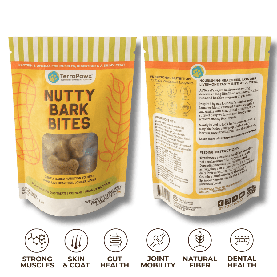 Nutty Bark Bites 2 - Pack - TerraPawz