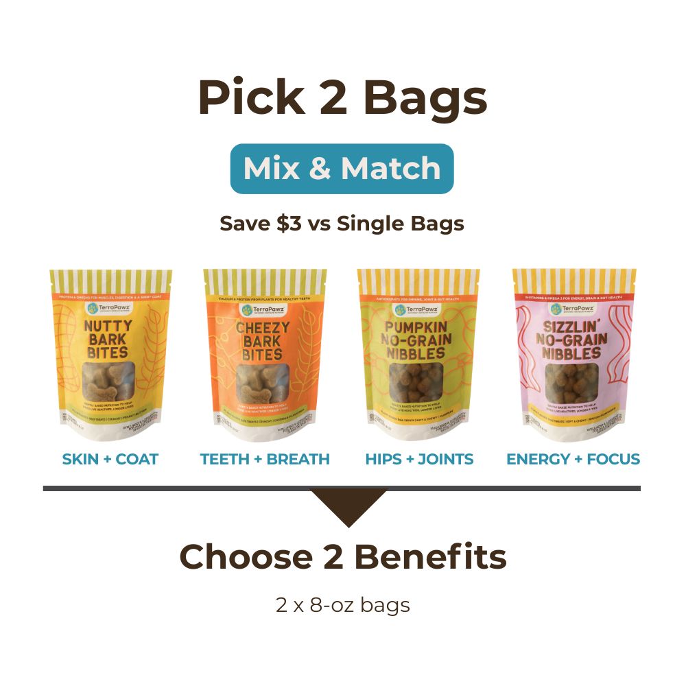 2 - Pack Customized Daily Wellness | Mix & Match - TerraPawz
