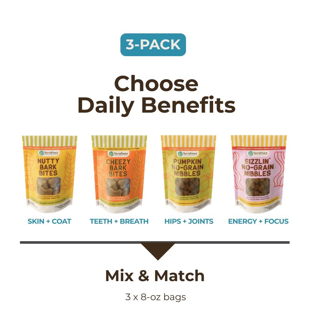 3 - Pack Customized Daily Wellness | Mix & Match - TerraPawz