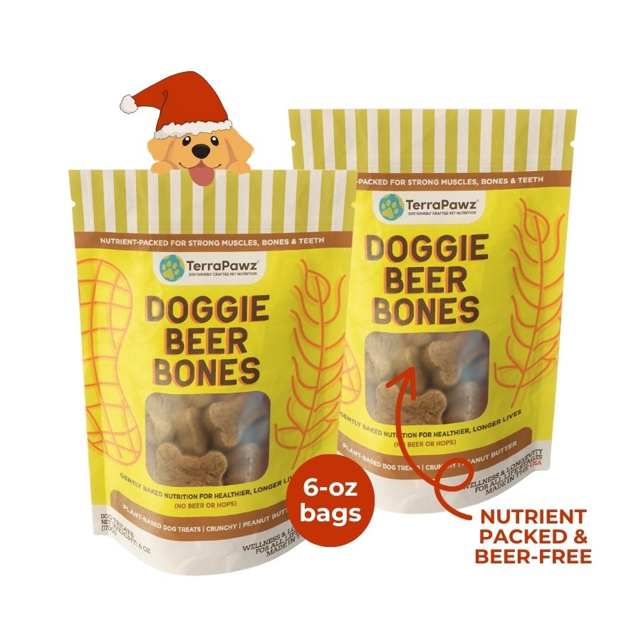 Doggie Beer Bones 2-Pack | Nutrient-Packed