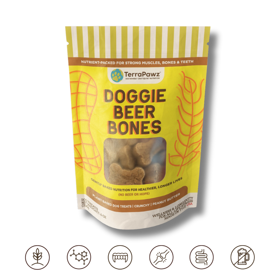 Doggie Beer Bones (6-oz)