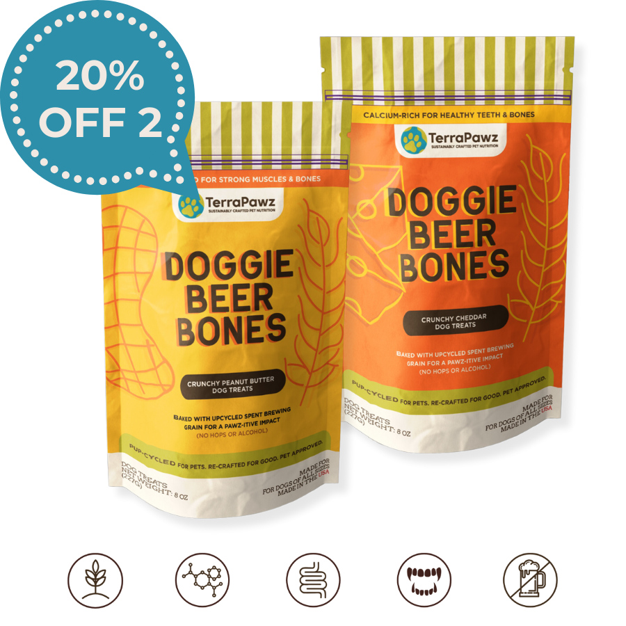 Doggie Beer Bones 2-Pack