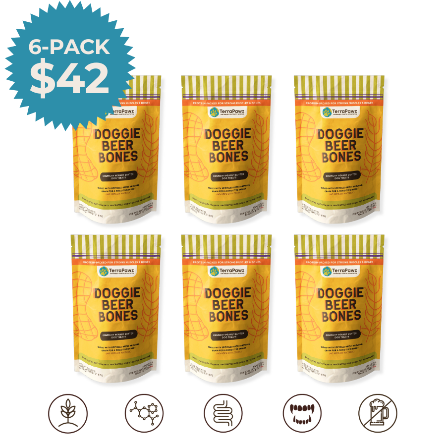 Nutty Beer Bones (6-pack)