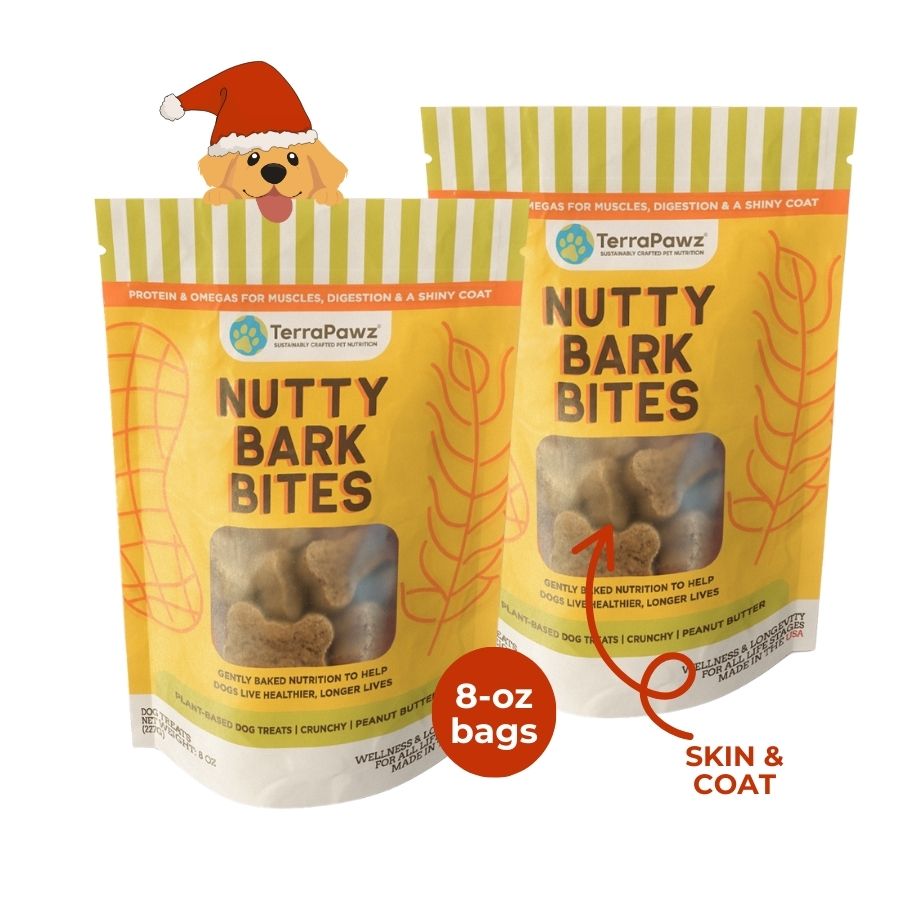 Nutty Bark Bites 2-Pack | Skin + Coat