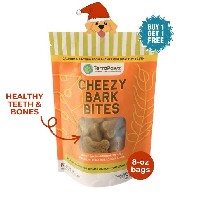 Cheezy Bark Bites | Healthy Teeth & Bones - TerraPawz