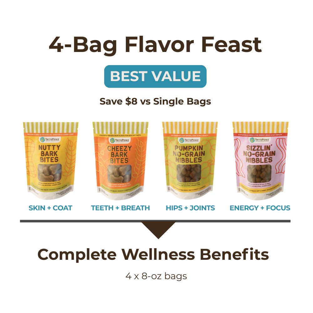 Complete Daily Wellness Kit | Flavor Feast - TerraPawz