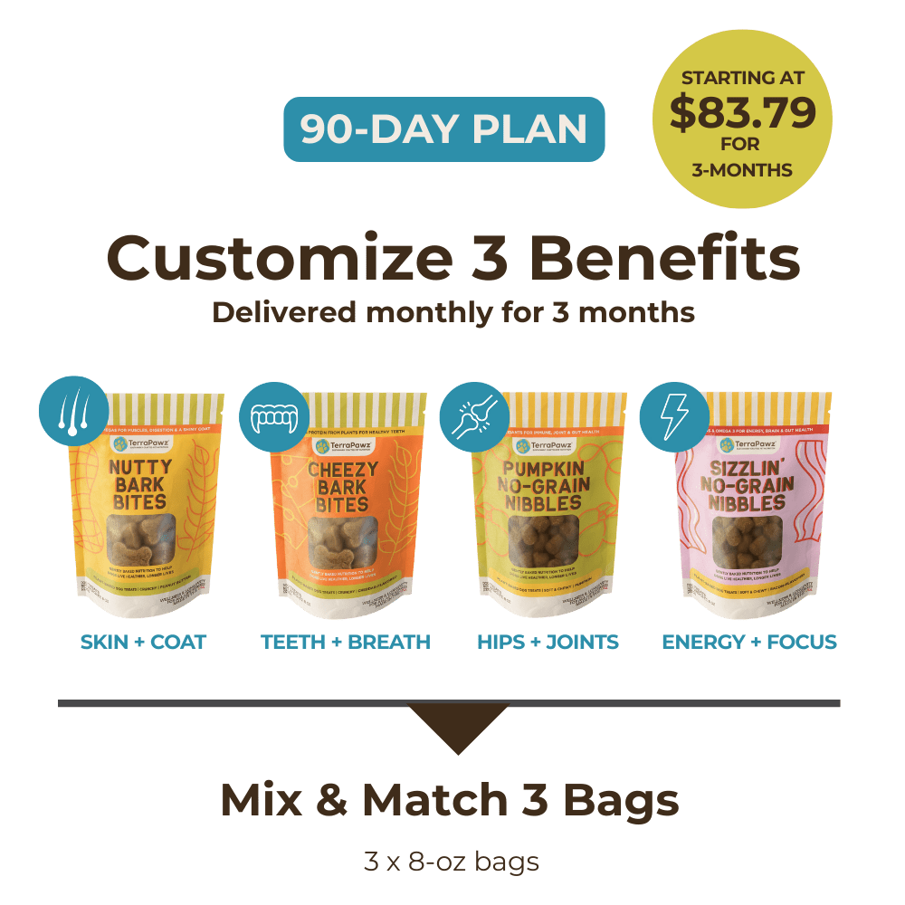 Customized Daily Wellness | 3 - Pack - TerraPawz