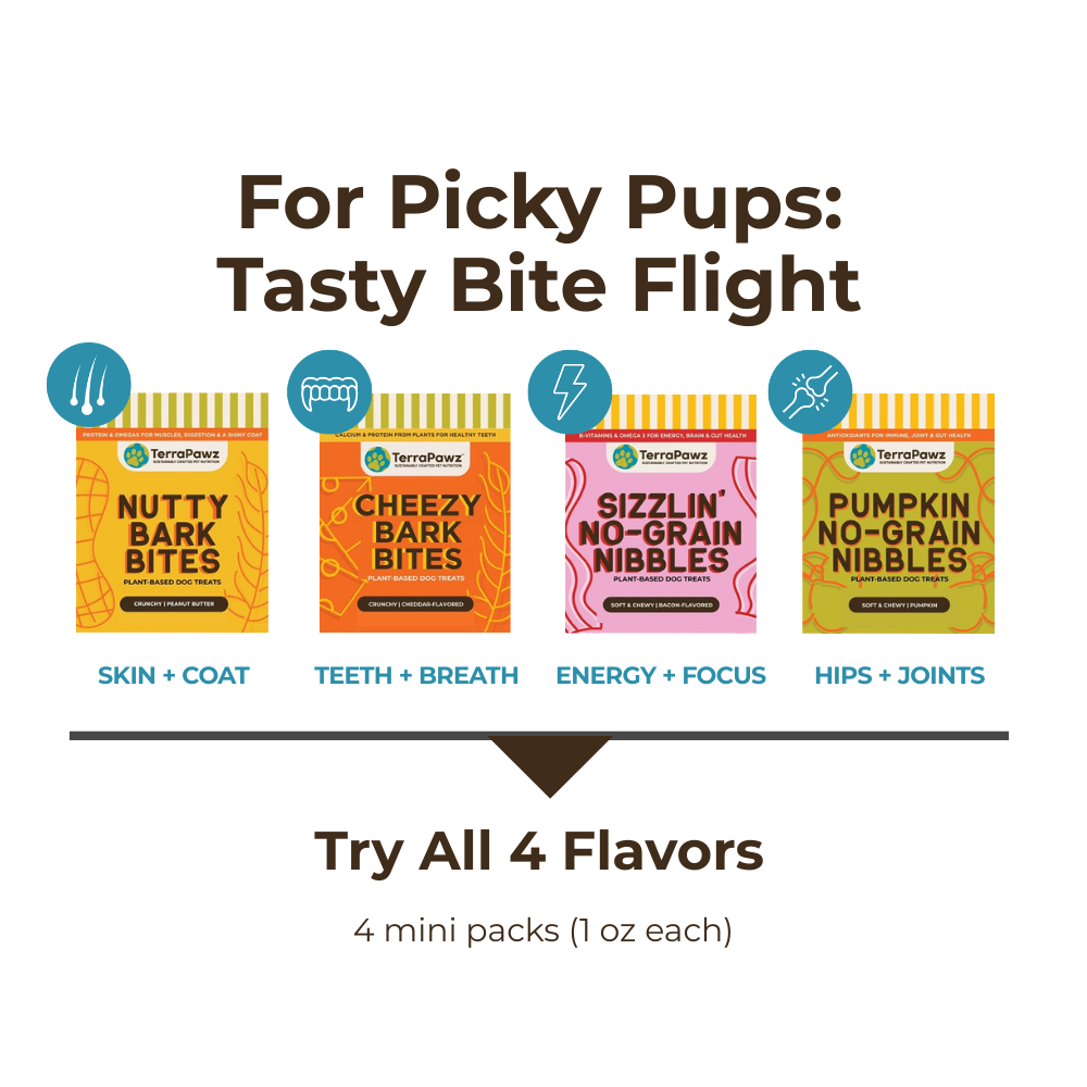 Daily Wellness Trial Pack | Tasty Bite Flight - TerraPawz