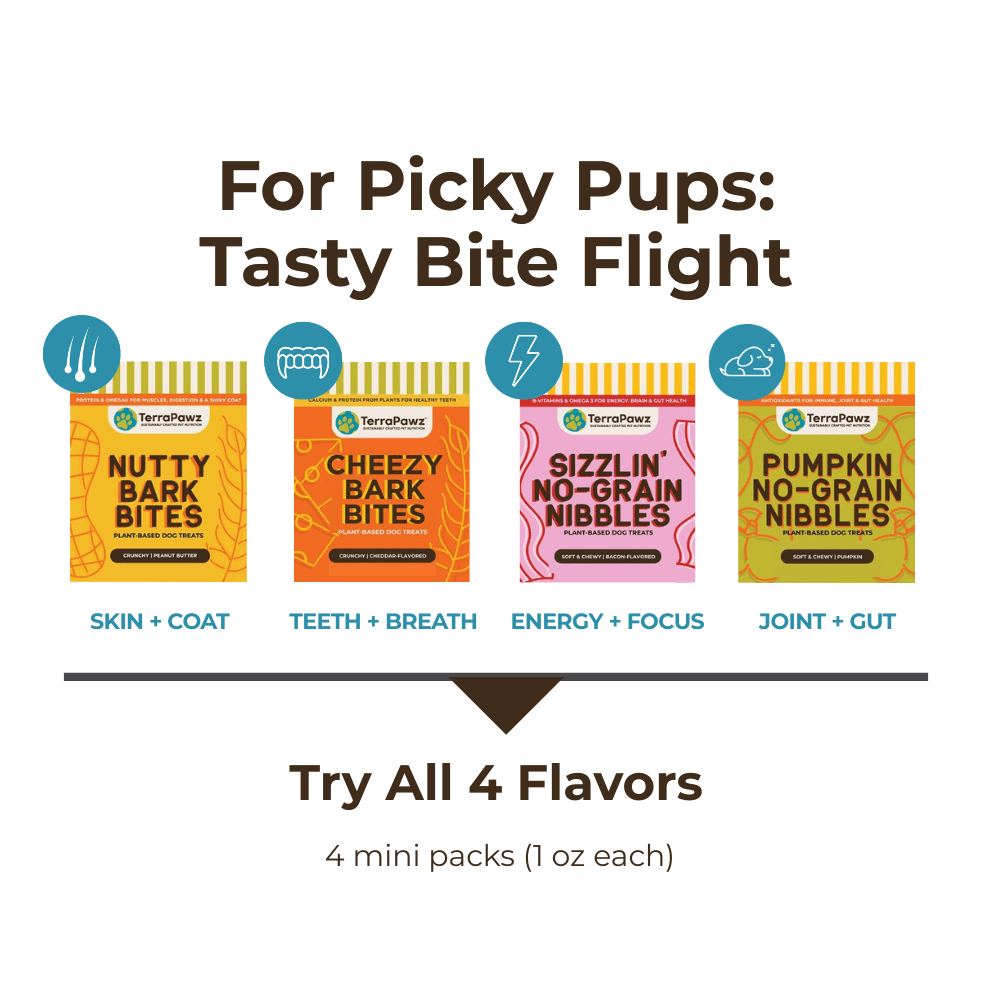 Daily Wellness Trial Pack | Tasty Bite Flight - TerraPawz