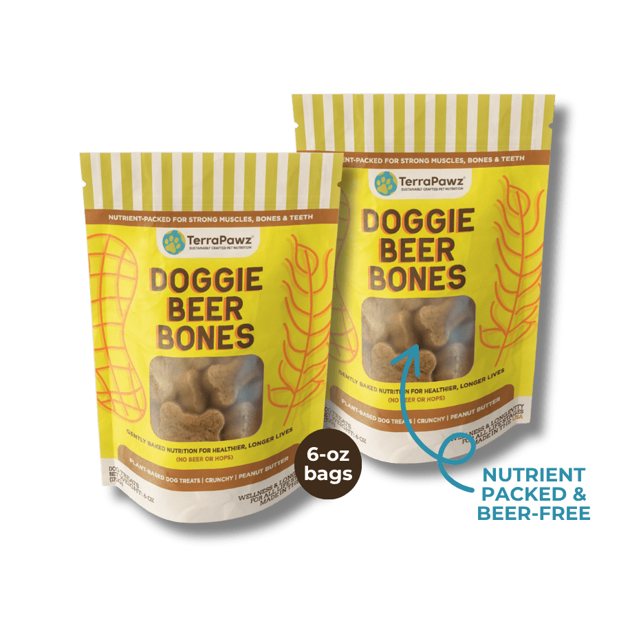 Doggie Beer Bones 2 - Pack - TerraPawz