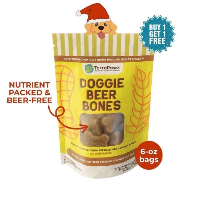 Doggie Beer Bones | Crunchy Nutrient - Packed - TerraPawz