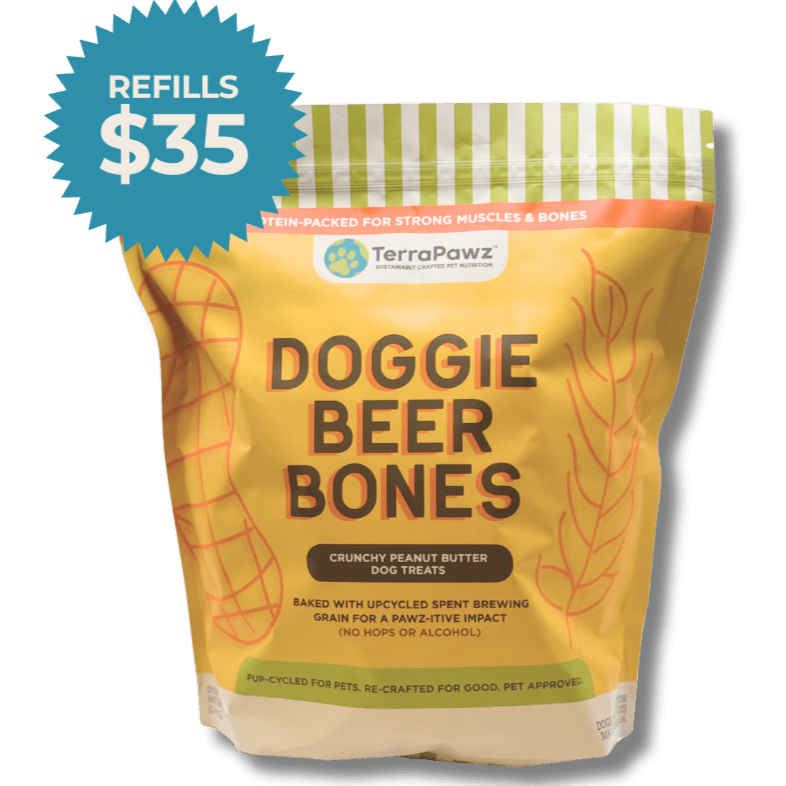Doggie Beer Bones Pawty Pack (40 - oz) - TerraPawz