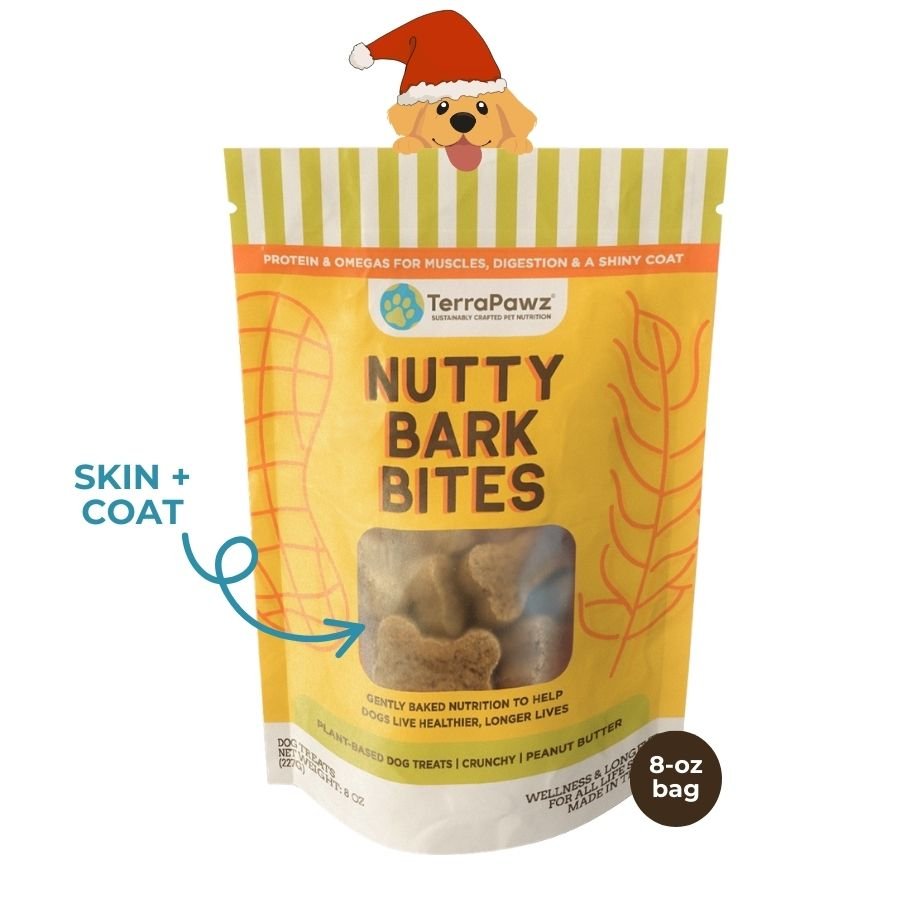Nutty Bark Bites | Skin + Coat - TerraPawz