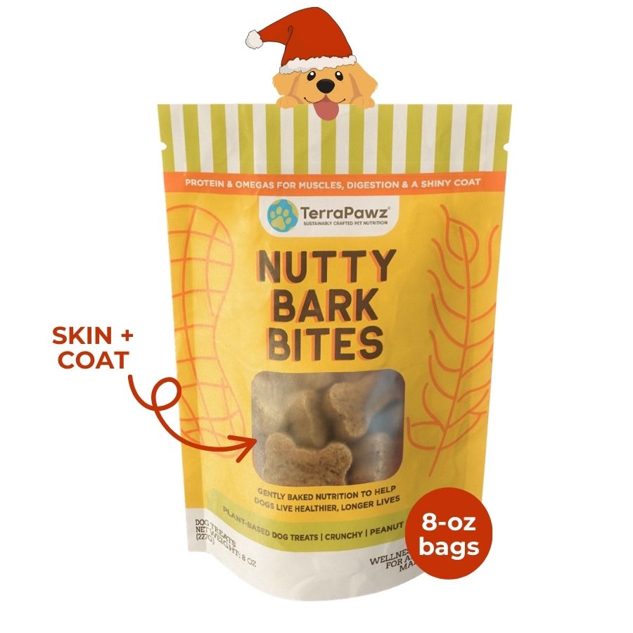 Nutty Bark Bites | Skin + Coat - TerraPawz