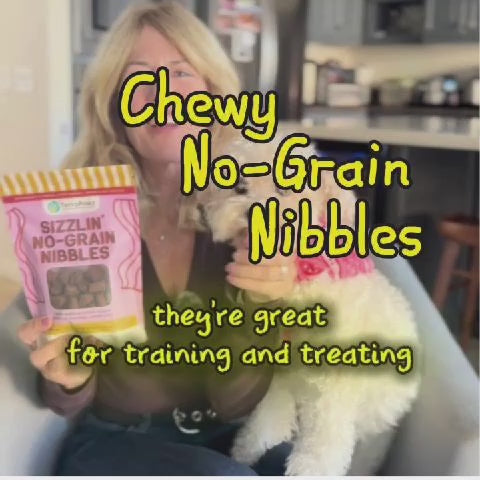 
                      
                        Load and play video in Gallery viewer, No-Grain Nibbles 2-Pack | Chewy Functional Treats
                      
                    