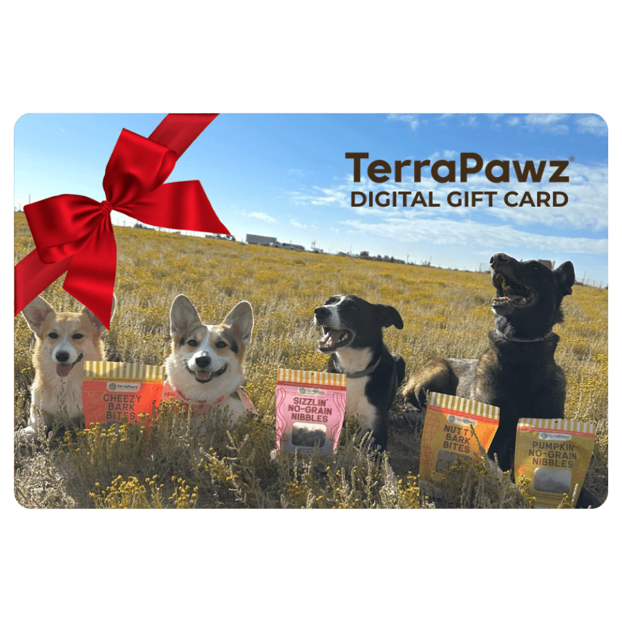 TerraPawz Digital Gift Card | Vet - Approved Functional Dog Treats - TerraPawz