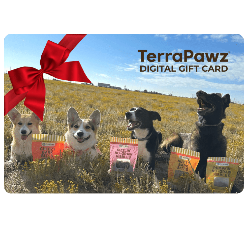 TerraPawz Digital Gift Card | Vet - Approved Functional Dog Treats - TerraPawz